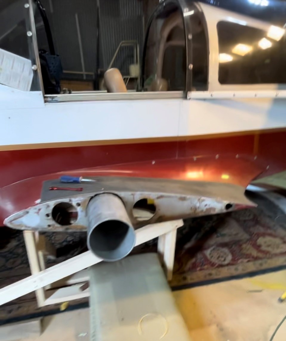 Grumman Inspection and Wing work